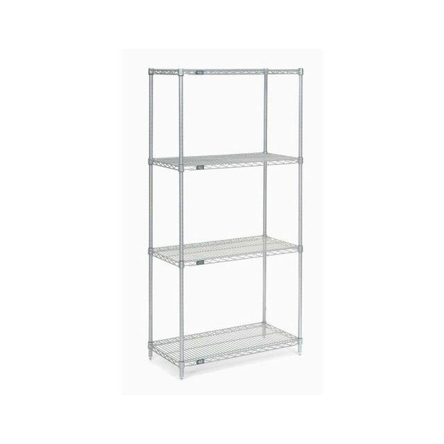 21366Z5 POLY-Z-BRITE 5 TIER WIRE SHELVIN