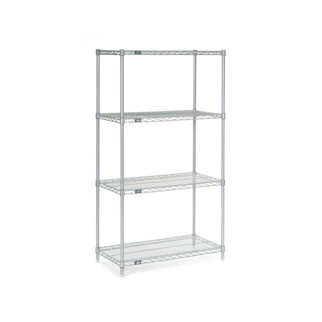 24426Z WIRE SHELVING, 42"WX24"DX63"H