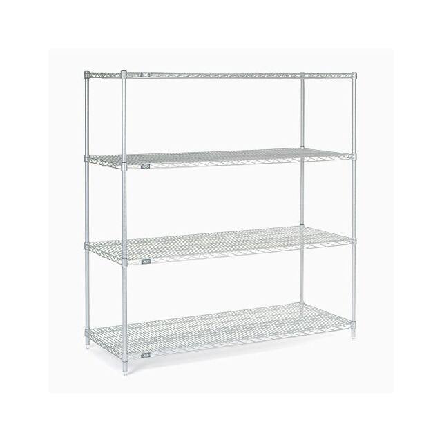 21426Z WIRE SHELVING, 42"WX21"DX63"H