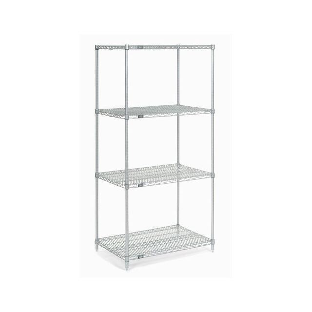 14725Z WIRE SHELVING, 72"WX14"DX54"H