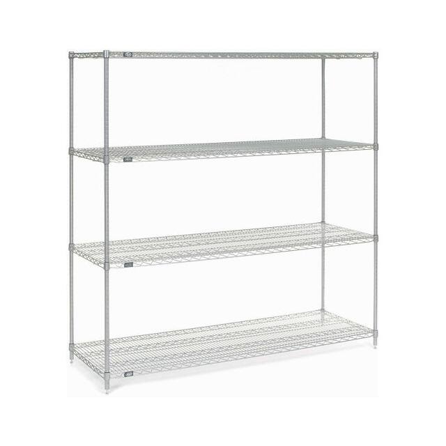 18547Z WIRE SHELVING, 54"WX18"DX74"H