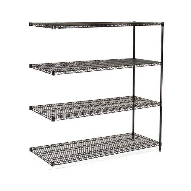 A24608B 4 TIER EPOXY WIRE SHELVING ADD-O