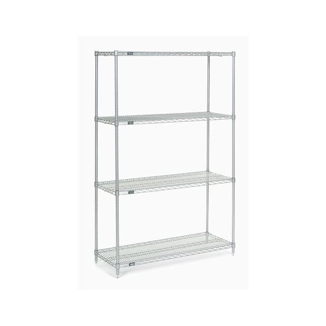 21487Z WIRE SHELVING, 48"WX21"DX74"H