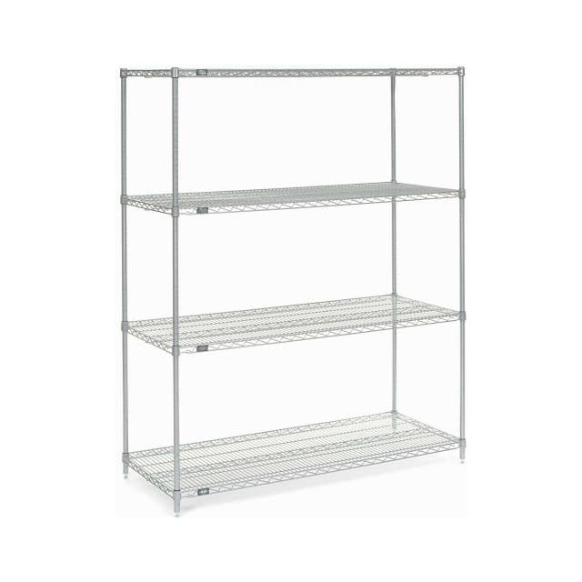 24548Z WIRE SHELVING, 54"WX24"DX86"H