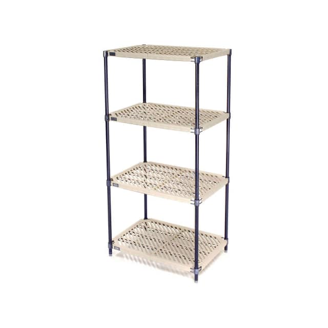 PM18367N VENTED PLASTIC SHELVING, FINISH,