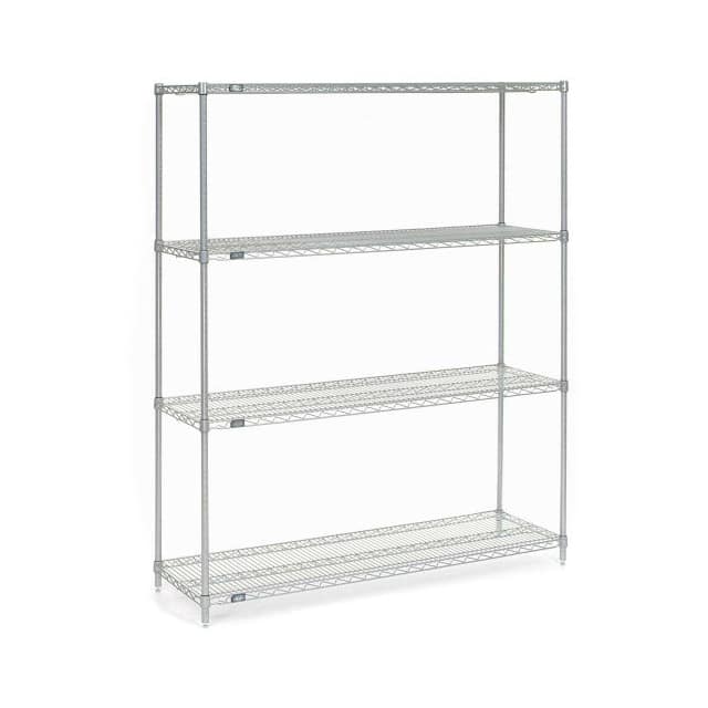 18607Z WIRE SHELVING, 60"WX18"DX74"H
