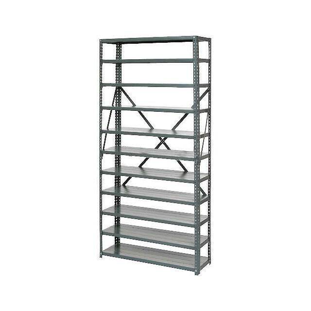 239602 OPEN STYLE STEEL SHELF W/11 SHEL
