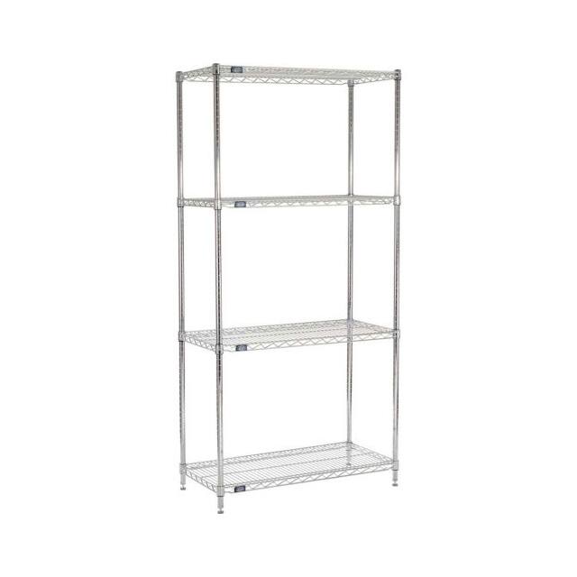 21486C5 5 TIER WIRE SHELVING STARTER UNI
