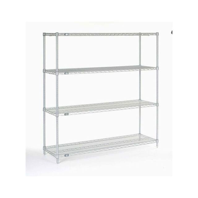 21547EP5 5 TIER WIRE SHELVING STARTER UNI