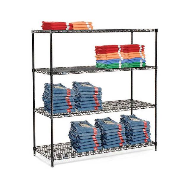 24608B 4 TIER EPOXY WIRE SHELVING START