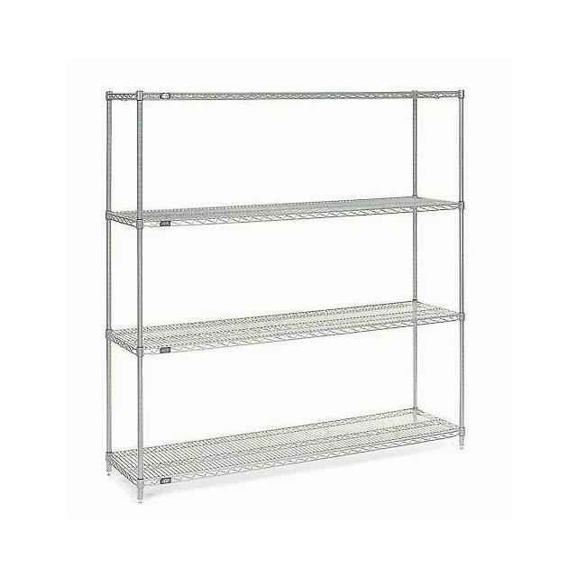 18727Z WIRE SHELVING, 72"WX18"DX74"H