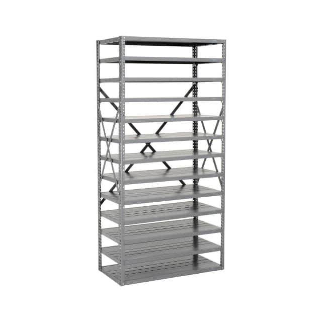 235030 OPEN BIN SHELVING WITHOUT BINS,