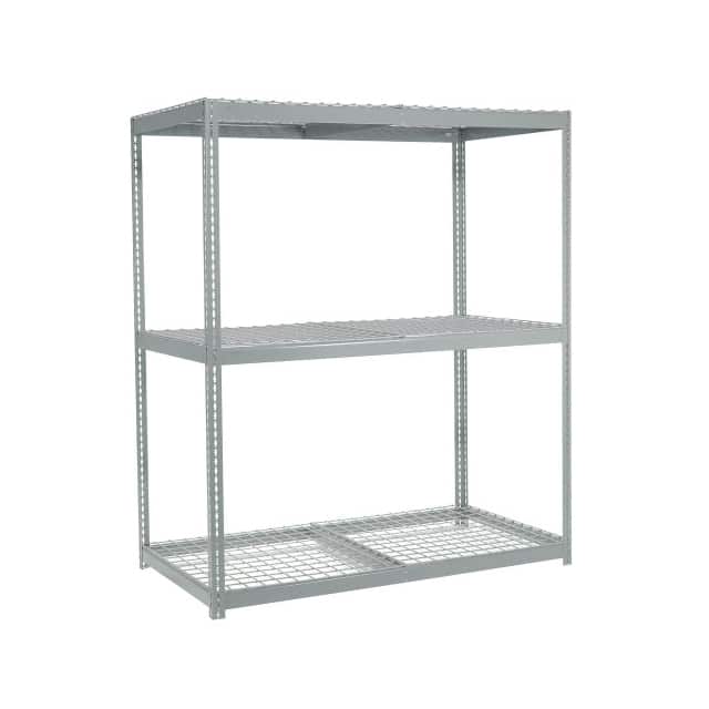 502475 WIDE SPAN RACK W/3 SHELVES WIRE
