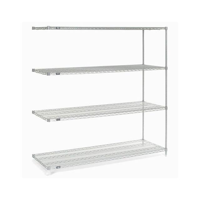 A21727C WIRE SHELVING ADD-ON, 72X21X74"