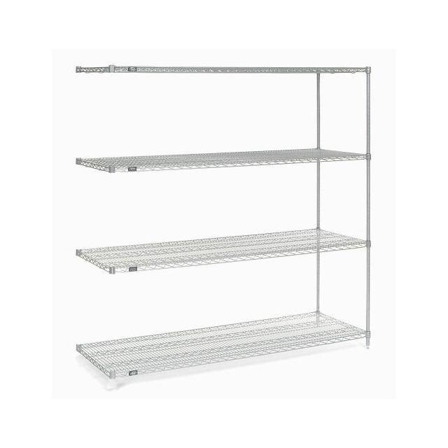 A21725C WIRE SHELVING ADD-ON, 72X21X54"