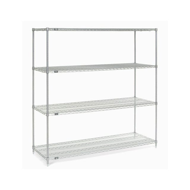24725Z WIRE SHELVING, 72"WX24"DX54"H