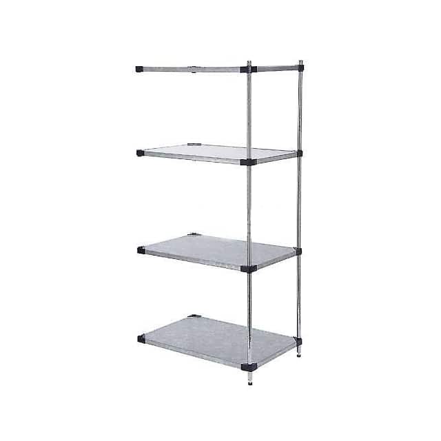 189962 GALVANIZED STEEL SOLID SHELVING