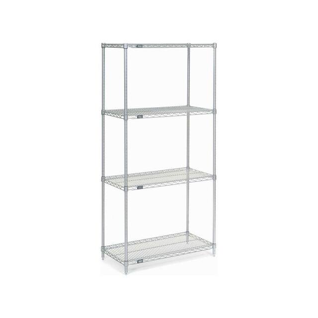 189925 GALVANIZED STEEL SOLID SHELVING