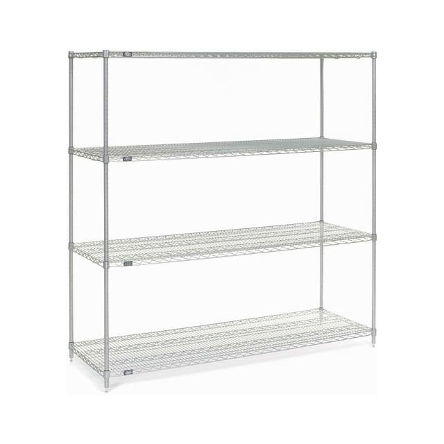 24728Z WIRE SHELVING, 72"WX24"DX86"H