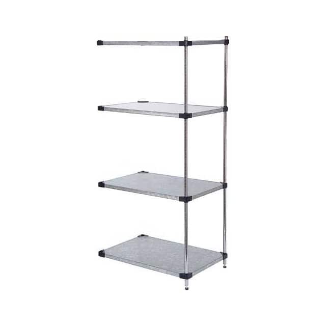 189944 GALVANIZED STEEL SOLID SHELVING