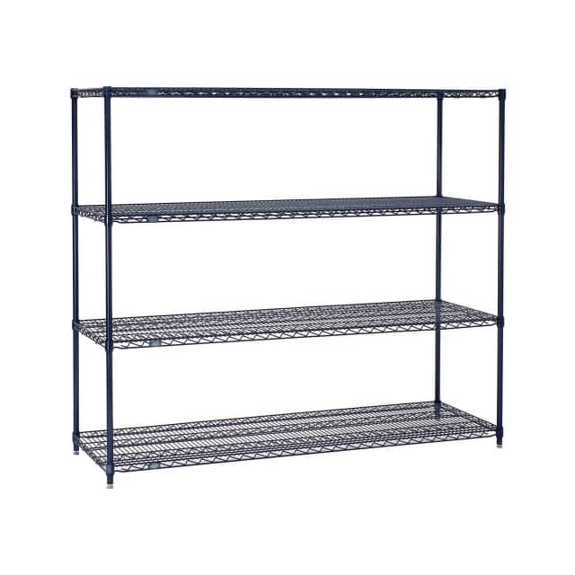 18726N 63"H WIRE SHELVING, 72"W X 18"D