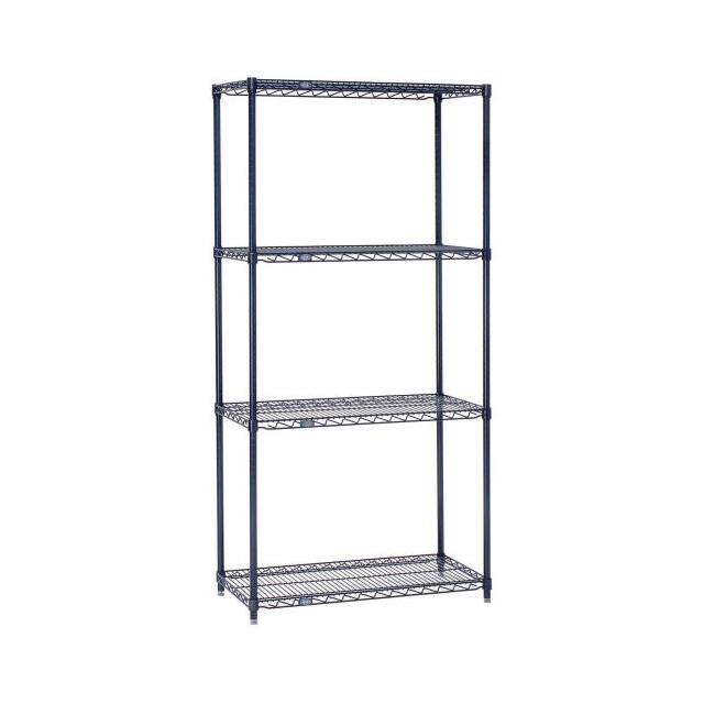 24487N WIRE SHELVING, EPOXY, 48X24X74"