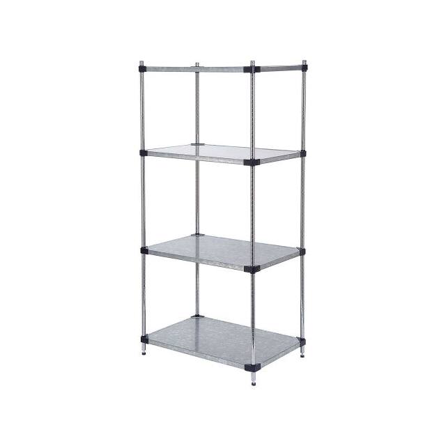 189931 SHELVING, GALVANIZED STEEL, 48"W