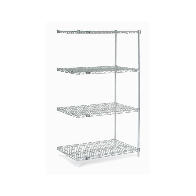 A24367S STAINLESS STEEL WIRE SHELVING AD