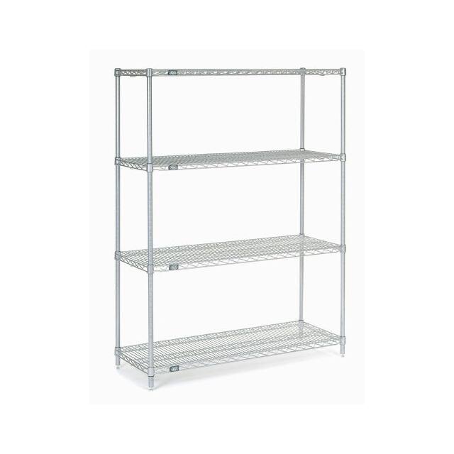 18488S STAINLESS STEEL WIRE SHELVING, 4