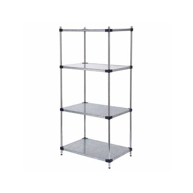 189954 SHELVING, GALVANIZED STEEL, 36"W