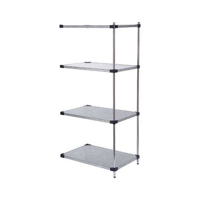 189926 GALVANIZED STEEL SOLID SHELVING