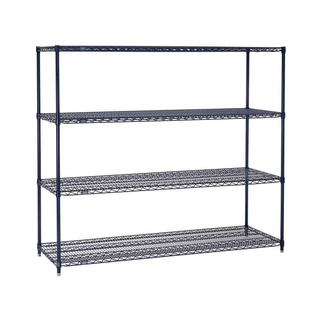 24606N WIRE SHELVING, EPOXY, 60X24X63"