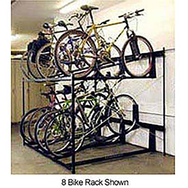 8016 6-BIKE RACK DOUBLE DECKER, NON-L