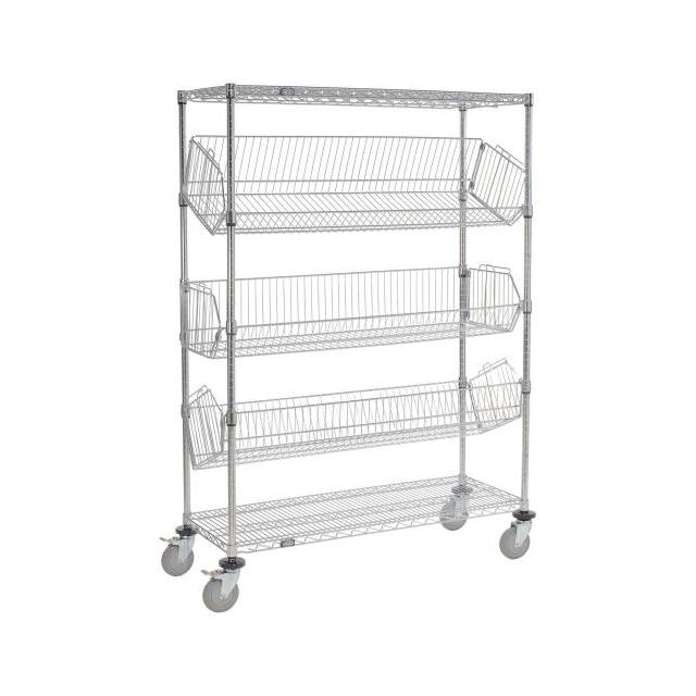 832209 5 SHELF ADJUSTABLE MOBILE WIRE B
