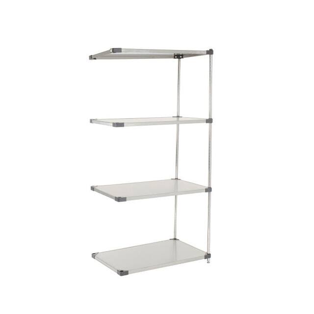 A24367SS STAINLESS STEEL SOLID SHELVING A