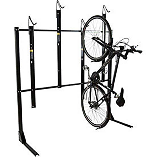 B2019745 4-BIKE VERTICAL BIKE RACK, LOCKI