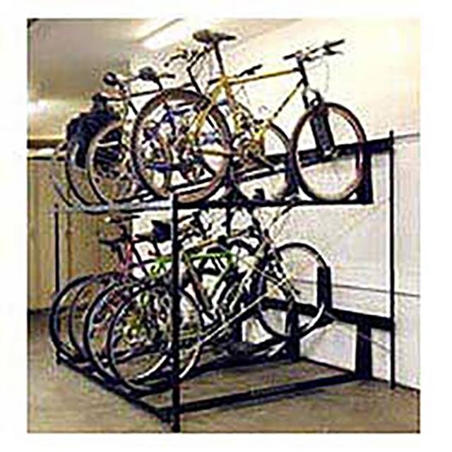 8018 8-BIKE RACK DOUBLE DECKER, NON-L