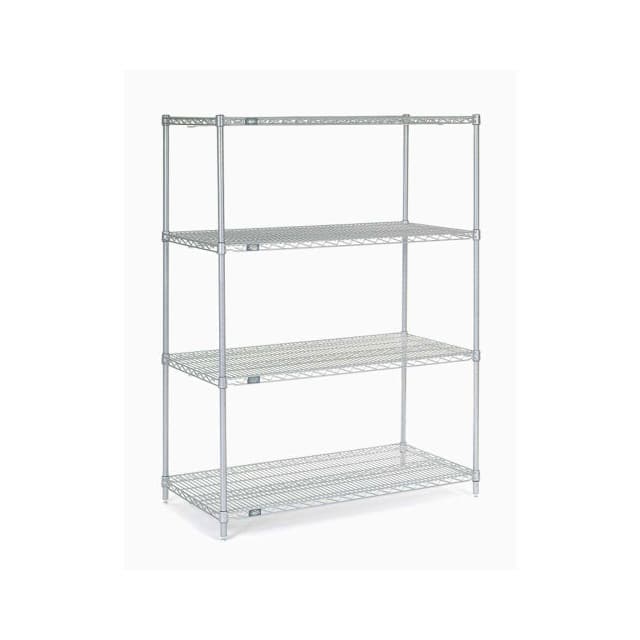 24486S5 5 TIER WIRE SHELVING STARTER UNI