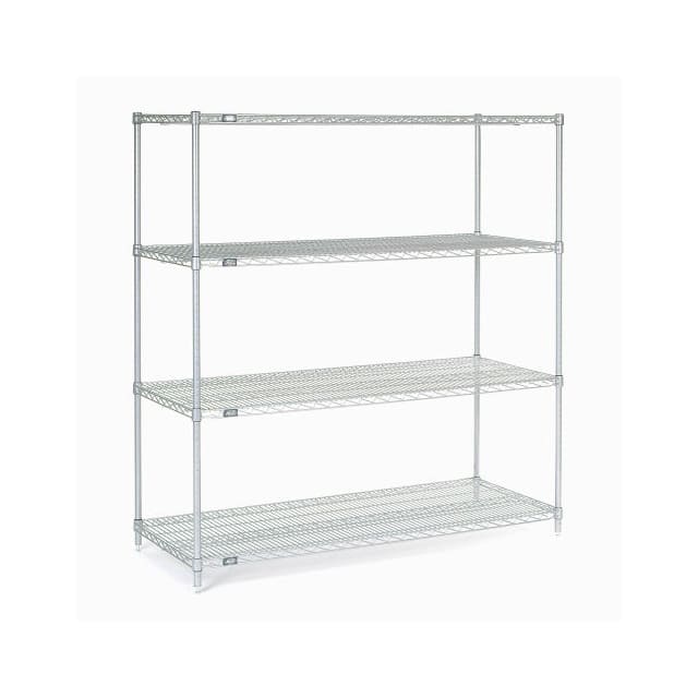 24606S STAINLESS STEEL WIRE SHELVING, 6