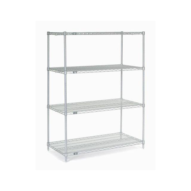 24488S STAINLESS STEEL WIRE SHELVING, 4