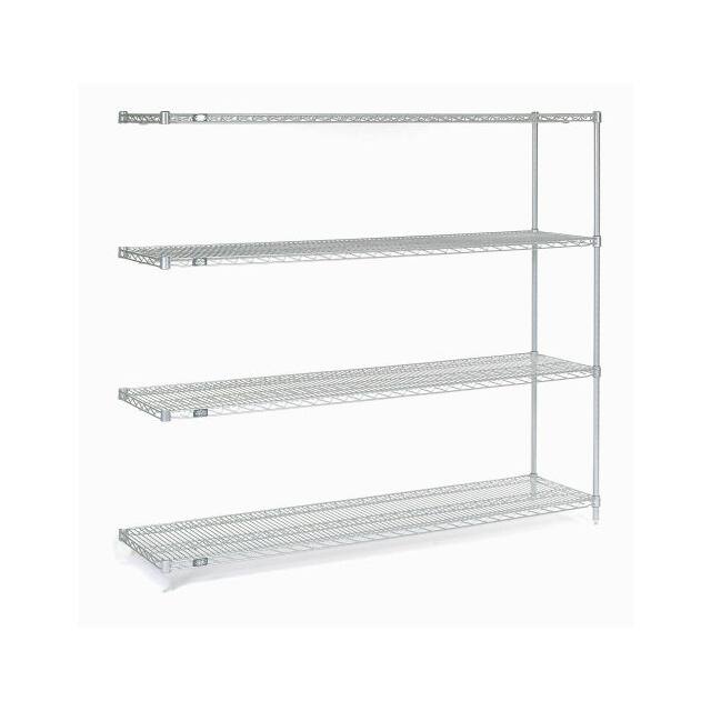 A24727S STAINLESS STEEL WIRE SHELVING AD