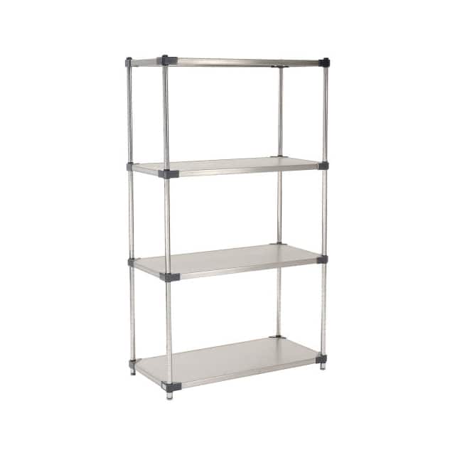 24486SS STAINLESS STEEL SOLID SHELVING,