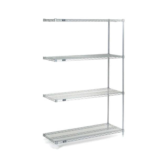 A36726S 4 TIER WIRE SHELVING ADD-ON UNIT