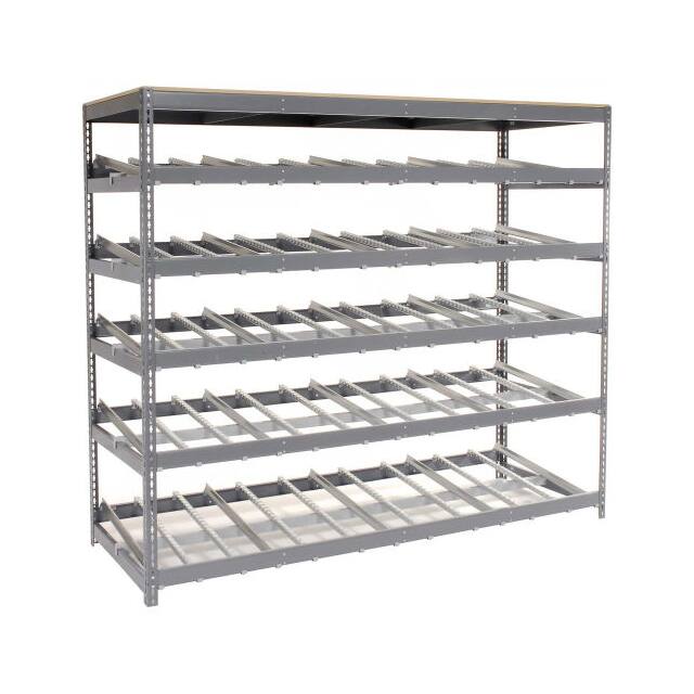 184056 5 LEVEL CARTON FLOW SHELVING, SI