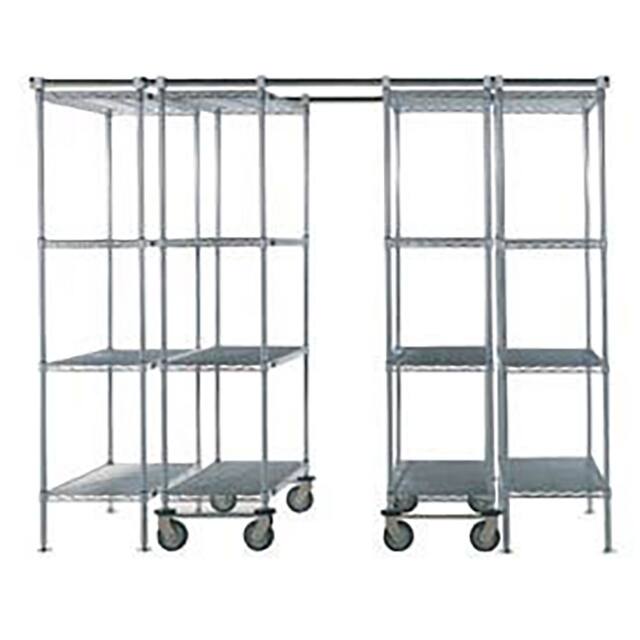 795993 4 UNIT SPACE TRAC STORAGE SHELVI