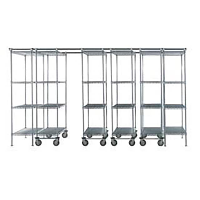 795977 6 UNIT SPACE TRAC STORAGE SHELVI