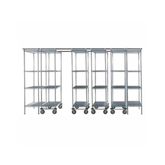 798828 6 UNIT SPACE TRAC STORAGE SHELVI