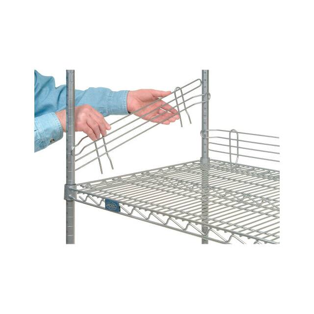 AL414C 14"LX4"H LEDGE FOR WIRE SHELVES