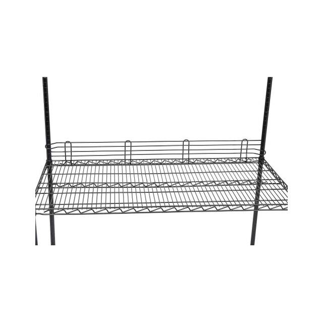 AL472B LEDGE FOR WIRE SHELVES, 72"L X 4