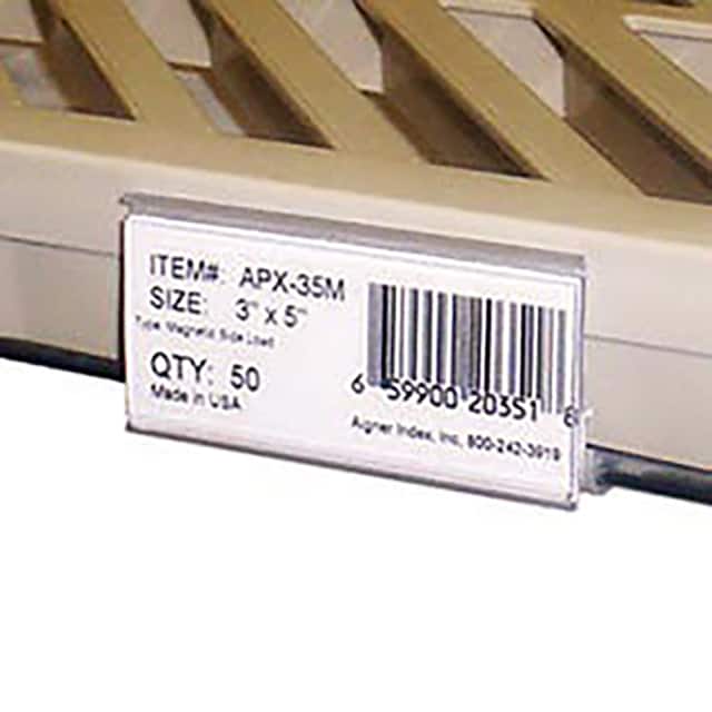WRM1253 LABEL HOLDER, 3X1-5/16", 25/PK